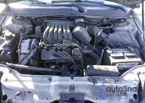 2002 Mercury Sable Gs/Gs Plus from USA, damaged, VIN 1MEFM50UX2A627332